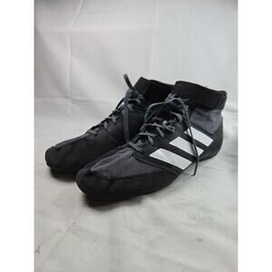 adidas Mat Hog 2.0 Mens Wrestling Shoes Black Gray Size 11.5 FZ5391
